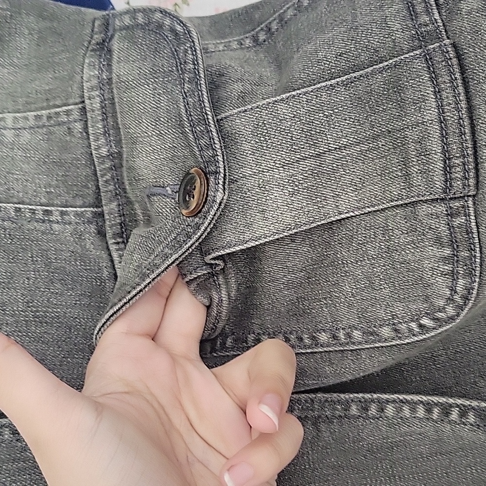 Lauren jean co denim jacket suit style jacket - Picture 6 of 10